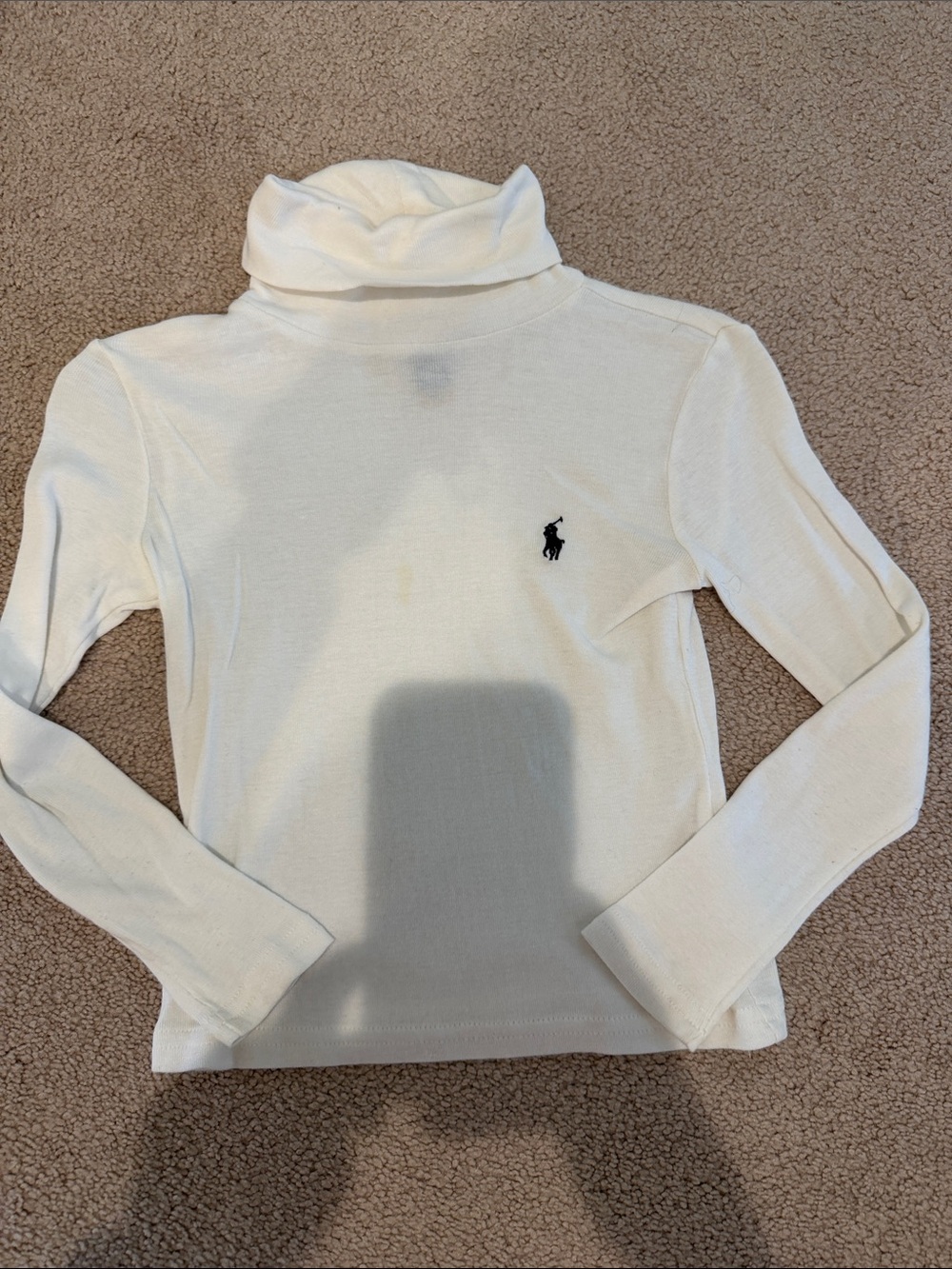 Polo by Ralph Lauren Ivory Turtleneck Sweater - Women's